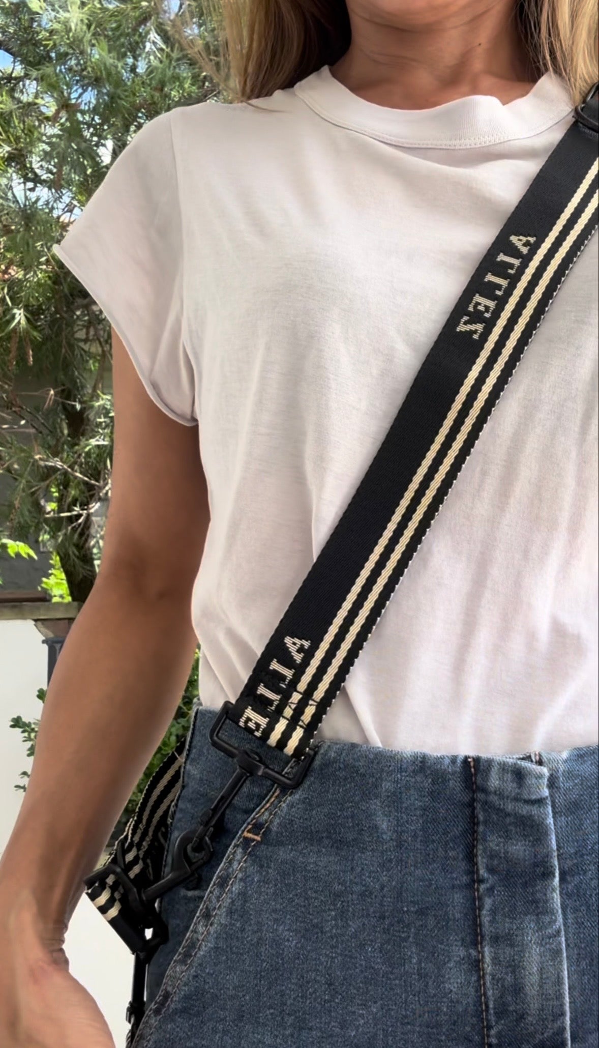 HEAVY DUTY MULTI LEASH - black and white