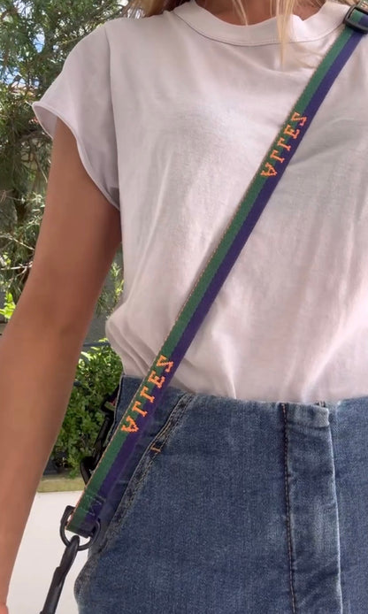 SPORT MULTI LEASH - green and blue